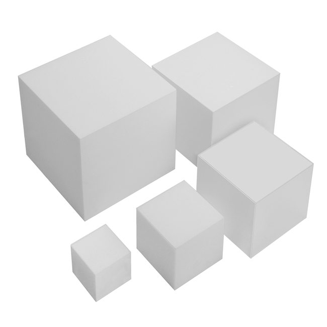 Würfel satiniert 100 x 100 x 100 mm